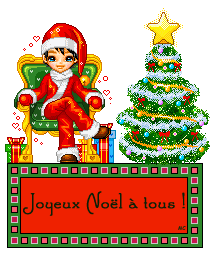 gif joyeux Noël à tous